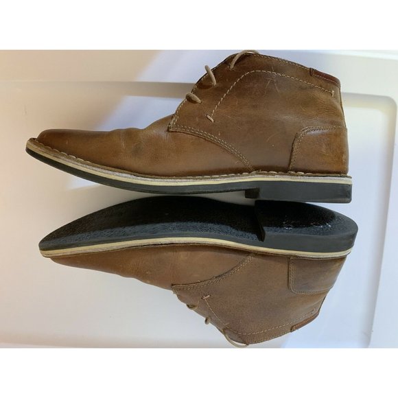 Steve‎ Madden Jabbar Men’s Sz 10.5 Boots Brown - Picture 7 of 10